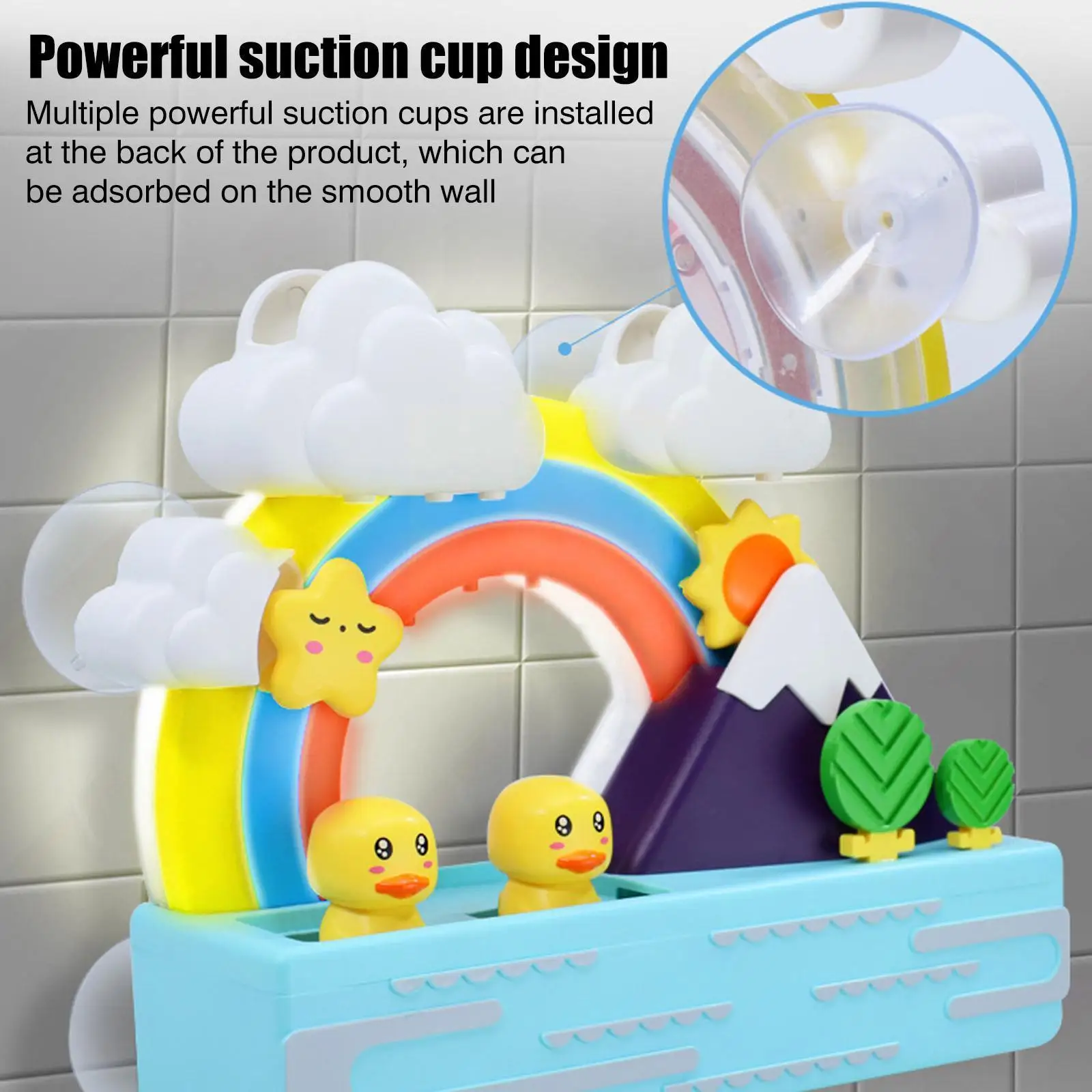 Baby Bath Toys Electric Light Up Rainbow Shower Pipeline Yellow Ducks Slide Tracks Bathroom Educational Water Game Toy For T7m4
Baby Bath Toys Electric Light Up Rainbow Shower Pipeline Yellow Ducks Slide Tracks Bathroom Educational Water Game Toy For T7m4
