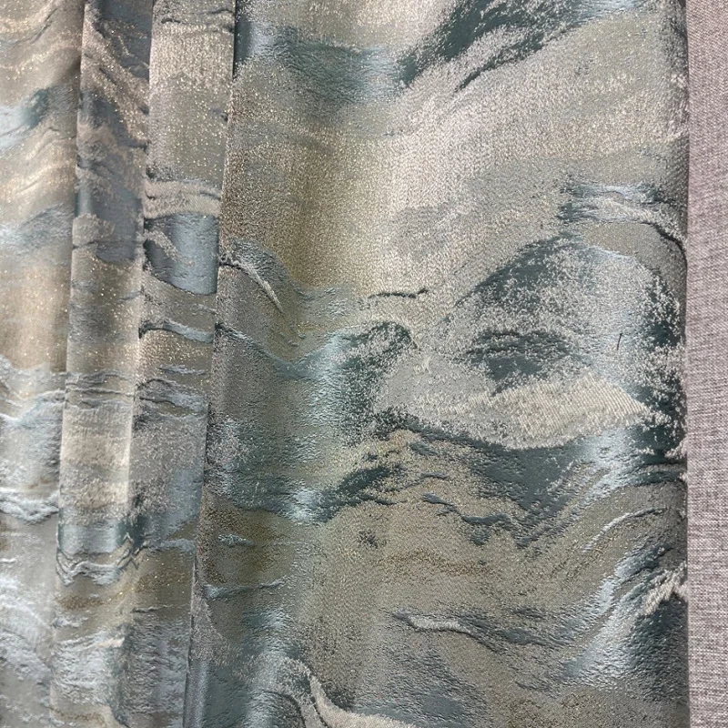 Curtains for Living Dining Room Bedroom New Chinese Landscape Gold Thread Yarn Yarn Jacquard Luxury Marble Chinese Modern
Curtains for Living Dining Room Bedroom New Chinese Landscape Gold Thread Yarn Yarn Jacquard Luxury Marble Chinese Modern