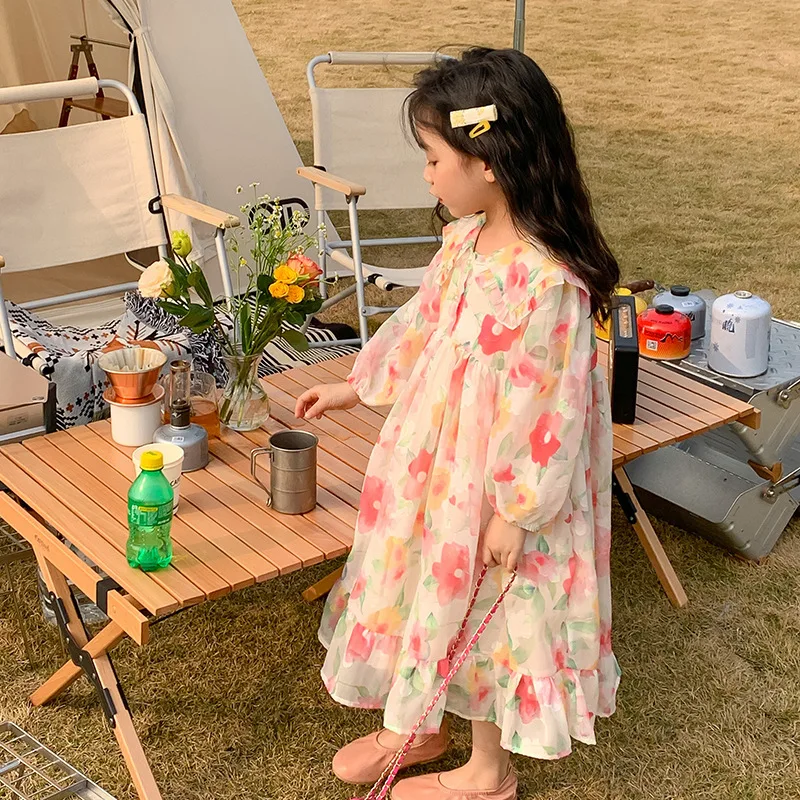 Детская одежда, весна-осень 2022, новое корейское розовое Цветочное платье для девочек, милое Модное детское платье принцессы для маленьких д...
Детская одежда, весна-осень 2022, новое корейское розовое Цветочное платье для девочек, милое Модное детское платье принцессы для маленьких д...