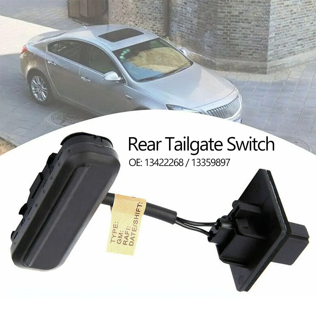 Tailgate Release Switch for OPEL Insignia A Hatchback (G09) (03.2013-03.2017) Tailgate Boot Switch Trunk Opening Release
Tailgate Release Switch for OPEL Insignia A Hatchback (G09) (03.2013-03.2017) Tailgate Boot Switch Trunk Opening Release