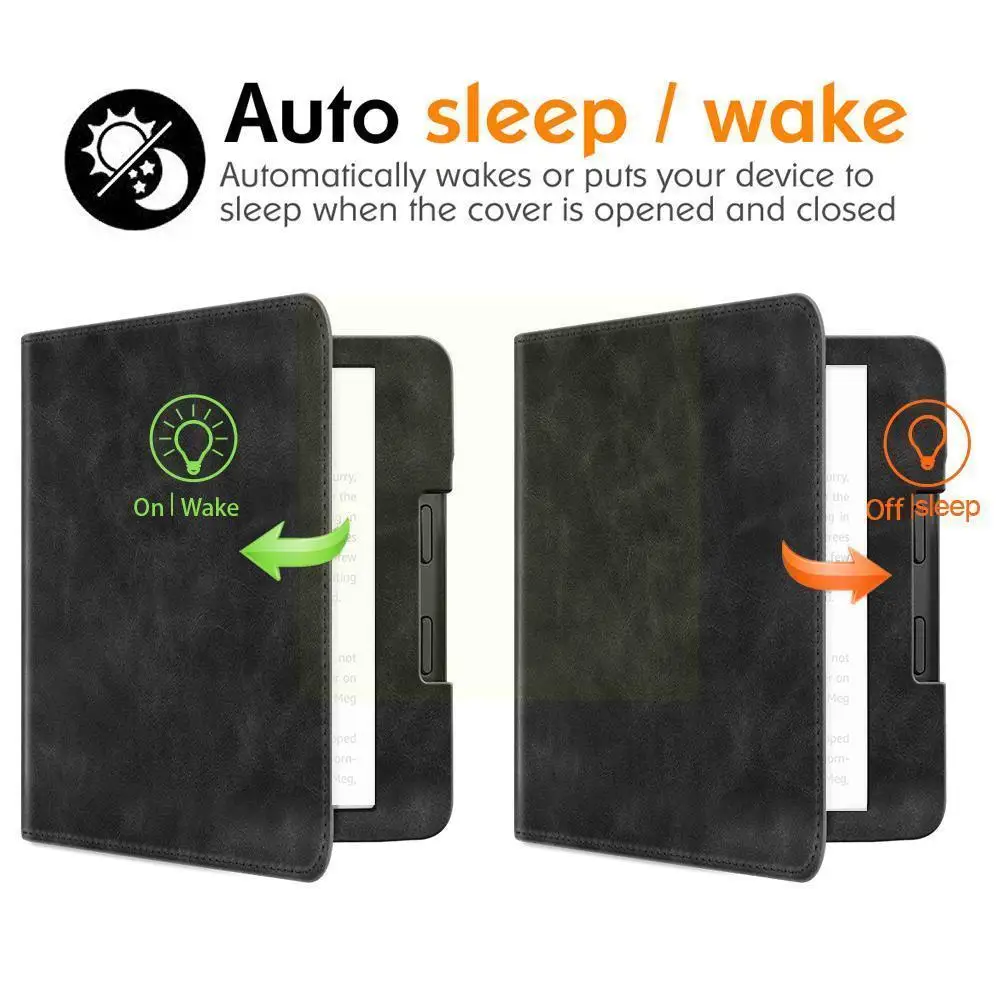 Pu Leather For Kobo Libra 2 Gen 2021 Protective Auto Sleep/wake Magnetic Cover E-reader Tablet Stand Holder O1l7
Pu Leather For Kobo Libra 2 Gen 2021 Protective Auto Sleep/wake Magnetic Cover E-reader Tablet Stand Holder O1l7