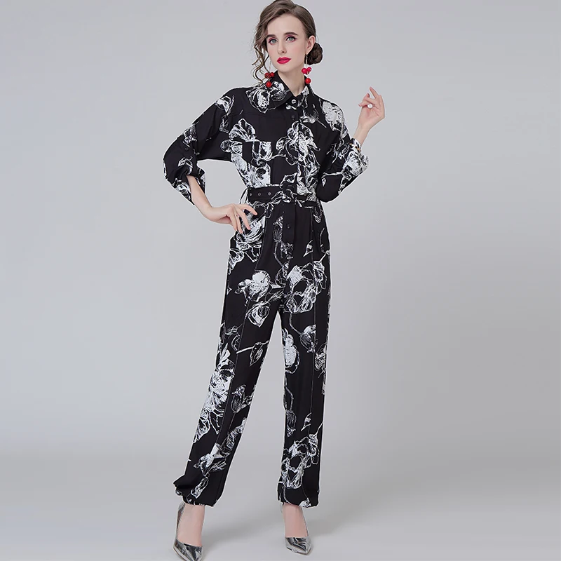 Высококачественная Дизайнерская одежда 8658 новый модный костюм с принтом Женские рабочие брюки костюм темпераментный женский
Высококачественная Дизайнерская одежда 8658 новый модный костюм с принтом Женские рабочие брюки костюм темпераментный женский