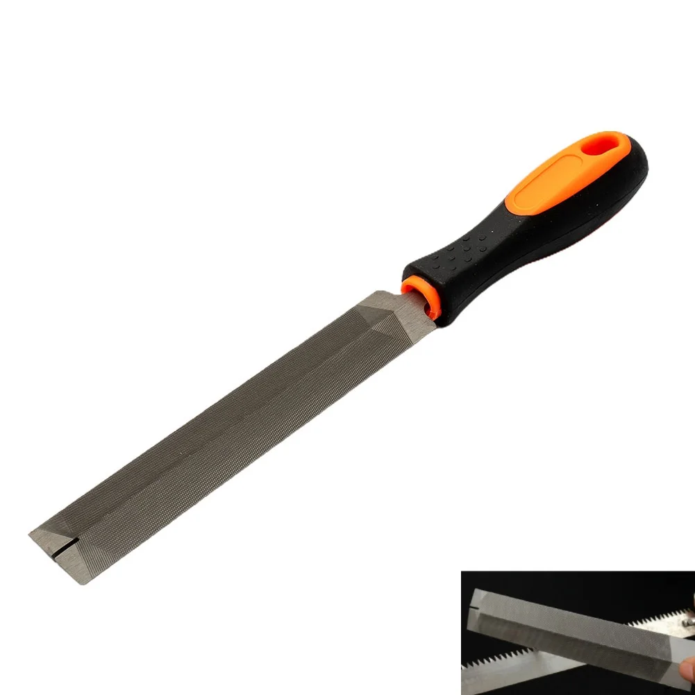 260mm Pruning Saw File T12 Bearing Steel Rasp File Carpentry Woodworking Hand Tool For Deburring, Shaping And Sharpening Hand S
260mm Pruning Saw File T12 Bearing Steel Rasp File Carpentry Woodworking Hand Tool For Deburring, Shaping And Sharpening Hand S