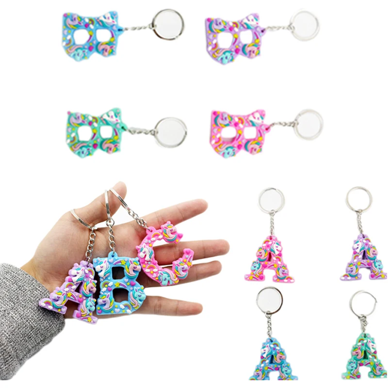 Аниме мультфильм Милая Радуга Единорог брелок ПВХ Алфавит декомпрессионная Подвеска Аксессуары игрушка подарок на день рождения 
Аниме мультфильм Милая Радуга Единорог брелок ПВХ Алфавит декомпрессионная Подвеска Аксессуары игрушка подарок на день рождения