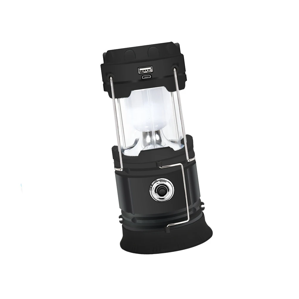 Handheld Light Camping Lantern Brightness Outdoor Lamp Rechargeable LED USB Lighting Device Emergency Lights Black
Handheld Light Camping Lantern Brightness Outdoor Lamp Rechargeable LED USB Lighting Device Emergency Lights Black