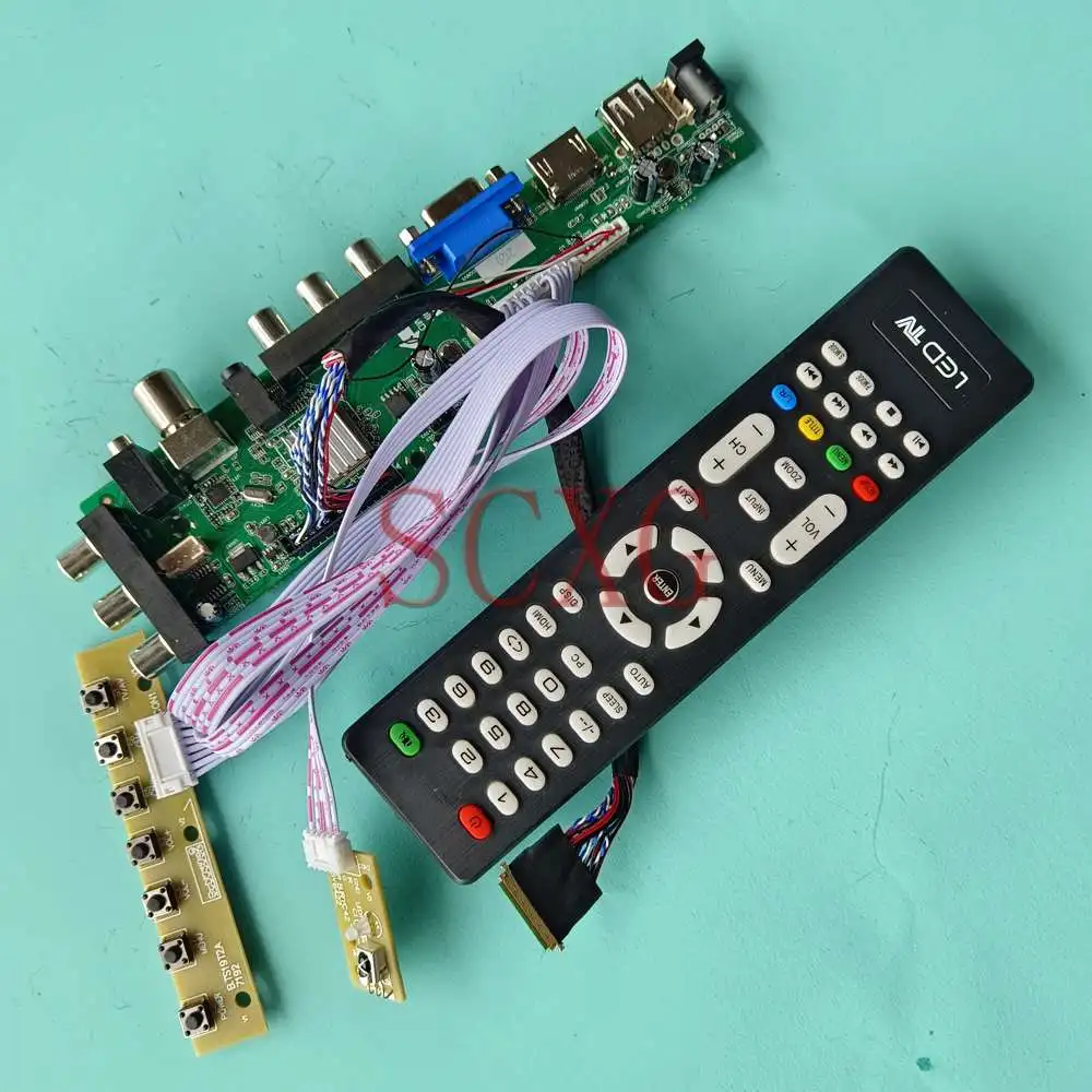 For B140RW02 V1 1600 900 LED Monitor USB AV VGA HDMI-Compatible 14" DVB Digital Signal LVDS 40 Pin LCD Driver Control Board Kit
For B140RW02 V1 1600 900 LED Monitor USB AV VGA HDMI-Compatible 14" DVB Digital Signal LVDS 40 Pin LCD Driver Control Board Kit