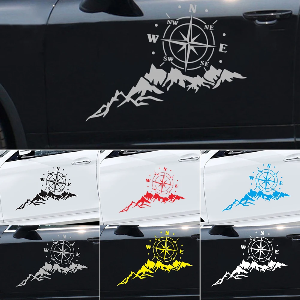 2pcs 56x30cm Mountain Compass Car Sticker 3D Waterproof No Fading Vinyl Decal for Car Hood Auto Body Side Door
2pcs 56x30cm Mountain Compass Car Sticker 3D Waterproof No Fading Vinyl Decal for Car Hood Auto Body Side Door