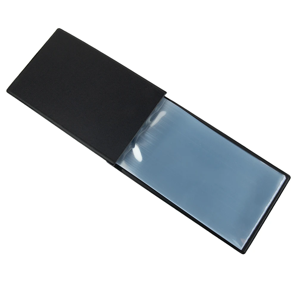 1pcs Money Banknote Paper Money Album Page Collecting Holder Sleeves Loose Leaf Sheet Album Book Protection Collection
1pcs Money Banknote Paper Money Album Page Collecting Holder Sleeves Loose Leaf Sheet Album Book Protection Collection