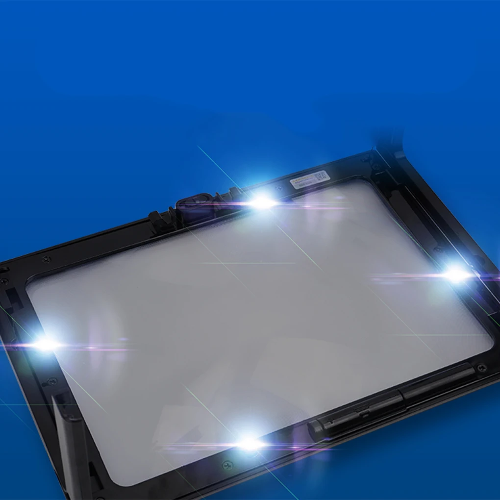 Увеличительное стекло для чтения с подсветкой, 3 раза
Увеличительное стекло для чтения с подсветкой, 3 раза