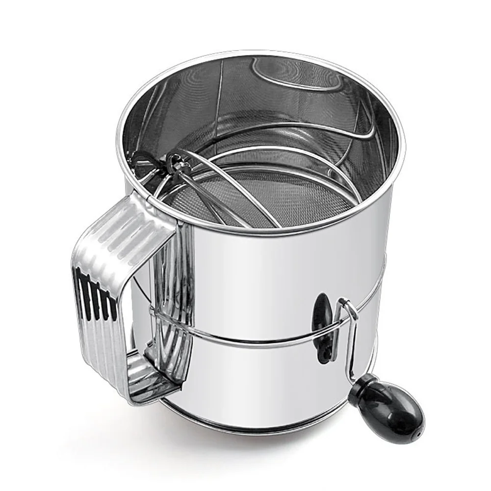 1Pc Flour Sifter For Baking Kitchen Accessories Break Down Lumps Filter Flour 430&304 Stainless Steel Kitchen Gadgets
1Pc Flour Sifter For Baking Kitchen Accessories Break Down Lumps Filter Flour 430&304 Stainless Steel Kitchen Gadgets