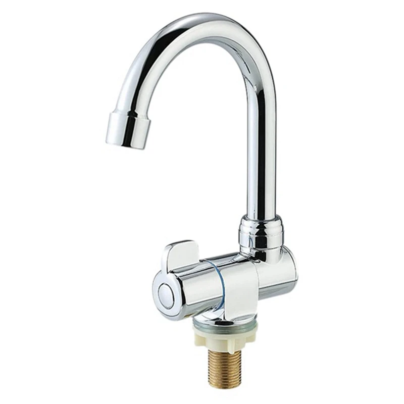 New-Rotation Copper Basin Faucet Cold Deck Kitchen Folding Caravan Bathroom Tap For Marine Boat Deck Camper
New-Rotation Copper Basin Faucet Cold Deck Kitchen Folding Caravan Bathroom Tap For Marine Boat Deck Camper