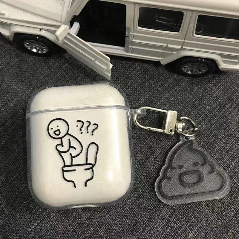 Funny Toilet Soft Earphone Case For Apple Airpods Pro Wireless Bluetooth Headset Charging Box For Airpods 1 2 3 Pro Case 
Funny Toilet Soft Earphone Case For Apple Airpods Pro Wireless Bluetooth Headset Charging Box For Airpods 1 2 3 Pro Case