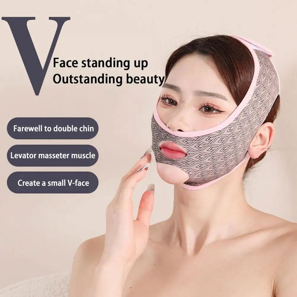 

V-shaping Beauty маска с двойным подбородком маска для скульптурирования лица маска для лица укрепляющая маска для лица пояс для похудения лифтинг для лица Sle D1O9