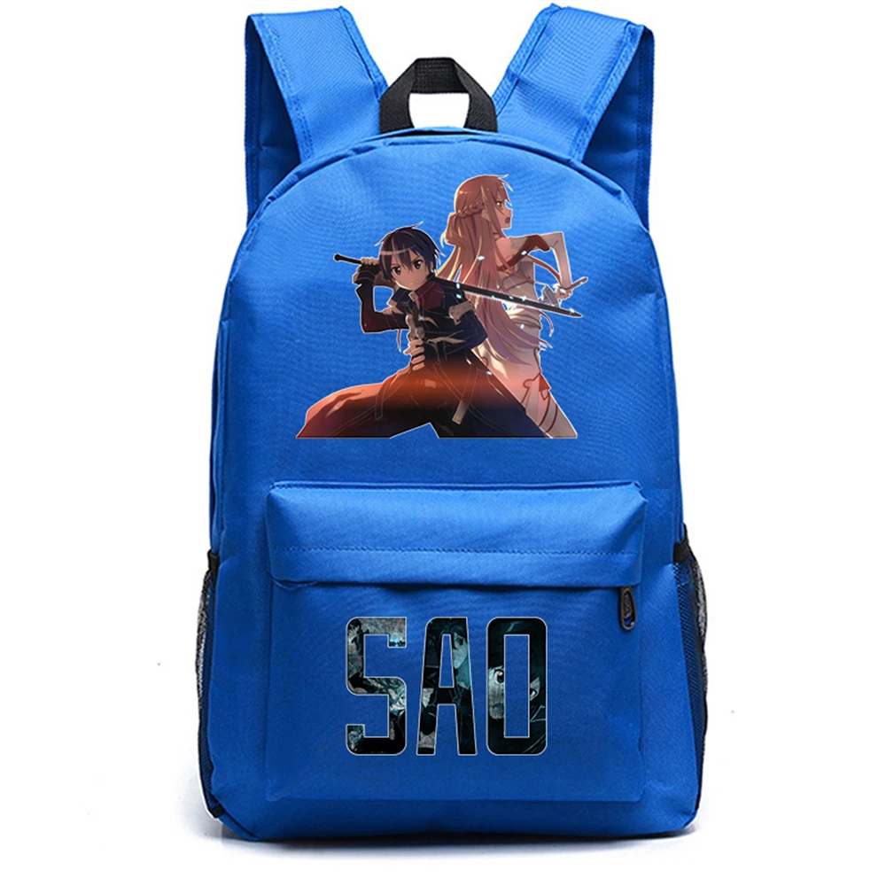 Anime Sword Art Online Canvas Backpack Student Schoolbag Teenger Unisex Packsack Mochila Travel Laptop Bag
Anime Sword Art Online Canvas Backpack Student Schoolbag Teenger Unisex Packsack Mochila Travel Laptop Bag