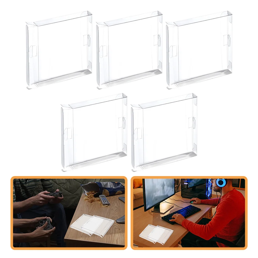 5pcs Cartridge Box Case Practical Transparent Storage Case Game Case Boxed Game Dust Cover
5pcs Cartridge Box Case Practical Transparent Storage Case Game Case Boxed Game Dust Cover