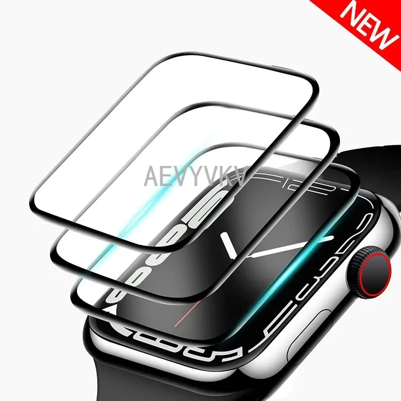 500pcs Screen Protector For Apple Watch series 45mm 41mm 44mm 40mm 42mm 38mm Soft Glass 9D HD Full Film iWatch 8 7 6 5 4
500pcs Screen Protector For Apple Watch series 45mm 41mm 44mm 40mm 42mm 38mm Soft Glass 9D HD Full Film iWatch 8 7 6 5 4