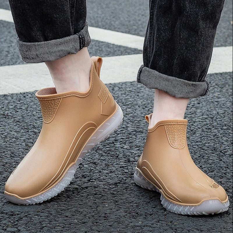 Rain Shoes for Couple Unisex Waterproof Ankle Rubber Boot Fishing Husband Galoshes PVC Garden Work Rainboots Kitchen Shoes Clogs
Rain Shoes for Couple Unisex Waterproof Ankle Rubber Boot Fishing Husband Galoshes PVC Garden Work Rainboots Kitchen Shoes Clogs