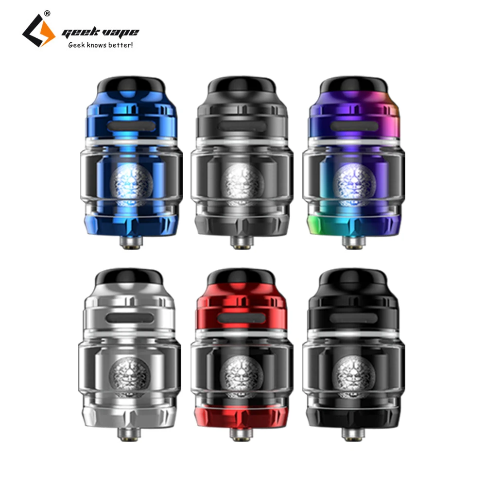 Original GeekVape Zeus X RTA 4.5ml Rebuildable Tank Atomizer Support Single Dual Coil Electronic Cigarette Atomizer
Original GeekVape Zeus X RTA 4.5ml Rebuildable Tank Atomizer Support Single Dual Coil Electronic Cigarette Atomizer