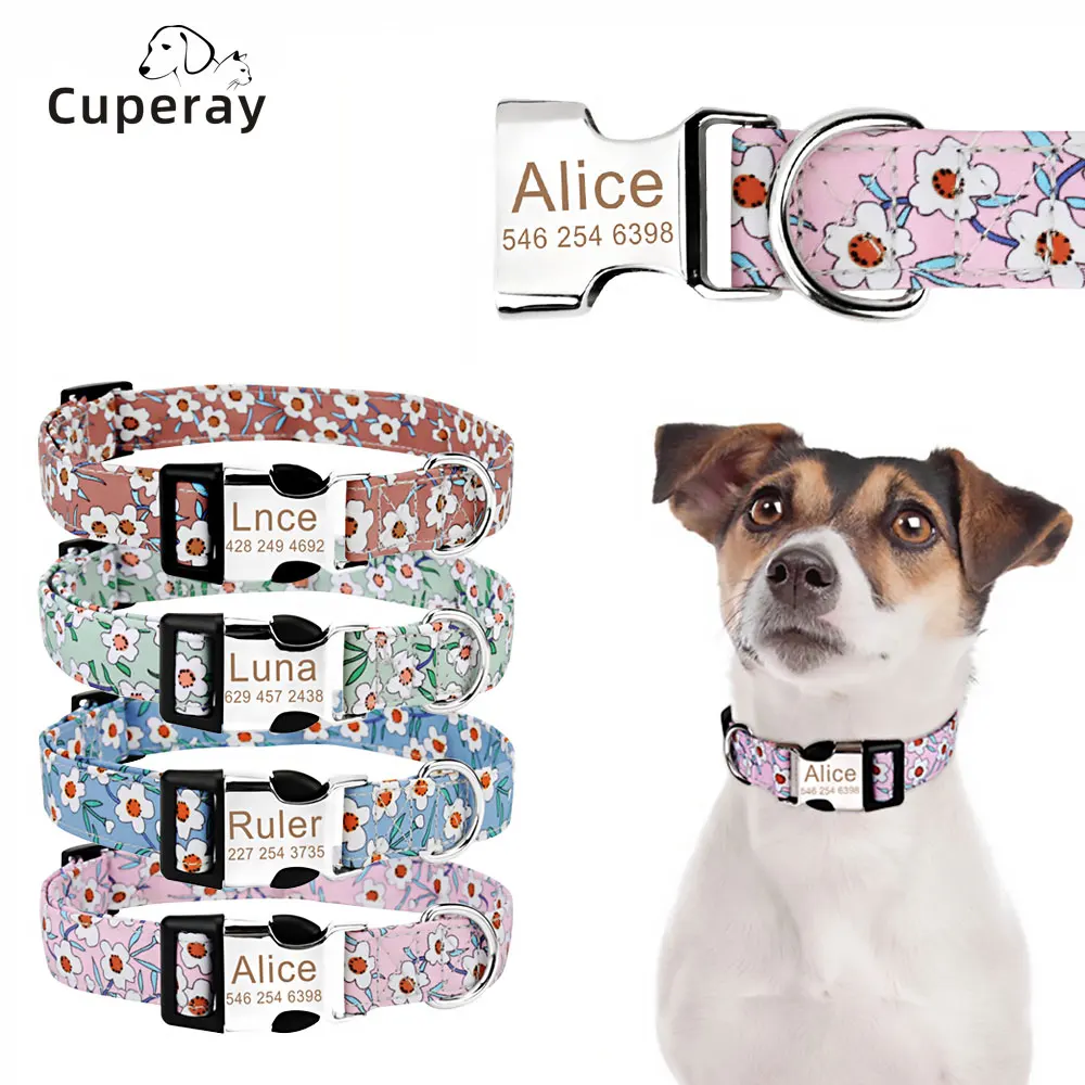 Custom Pet Dog Collar Personalized Printed Collar Dog ID Tag Collars Engraved for Small Medium Large Dogs Dogs Pets Accessories
Custom Pet Dog Collar Personalized Printed Collar Dog ID Tag Collars Engraved for Small Medium Large Dogs Dogs Pets Accessories