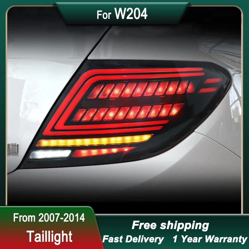 Автомобильные задние фары для Mercedes-Benz C Class W204 2007-2014, полный светодиодный динамический сигнал поворота, задняя фара в сборе
Автомобильные задние фары для Mercedes-Benz C Class W204 2007-2014, полный светодиодный динамический сигнал поворота, задняя фара в сборе