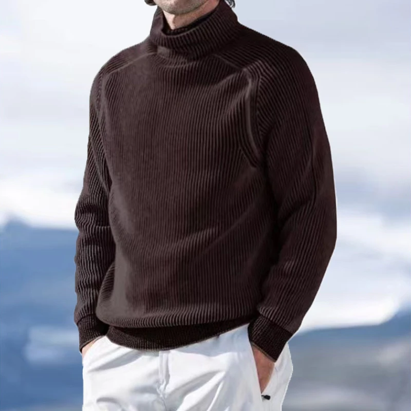 Casual Men Turtleneck Solid Jumper Knitting Winter Autumn Thick Warm Men's Sweaters 2022 Men Long Sleeve Stripe Sweater Tops
Casual Men Turtleneck Solid Jumper Knitting Winter Autumn Thick Warm Men's Sweaters 2022 Men Long Sleeve Stripe Sweater Tops