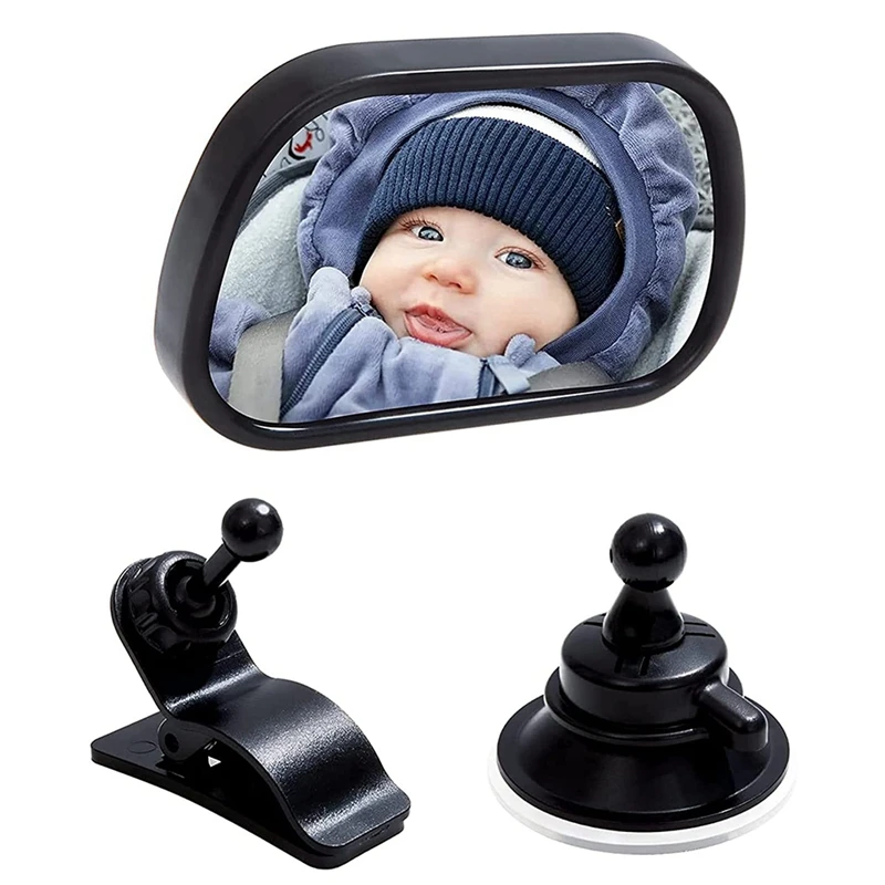 

Universal Car Rearview Mirror Car Adjustable Baby Car Mirror Car Baby Observation Auxiliary Mirror for Cars SUVs Trucks
