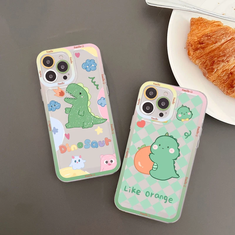 Cartoon Cute Dinosaur Phone Case For IPhone 11 12 13 14 Mini Pro Max XR X XS TPU Clear Case For 8 7 6 Plus SE 2020
Cartoon Cute Dinosaur Phone Case For IPhone 11 12 13 14 Mini Pro Max XR X XS TPU Clear Case For 8 7 6 Plus SE 2020