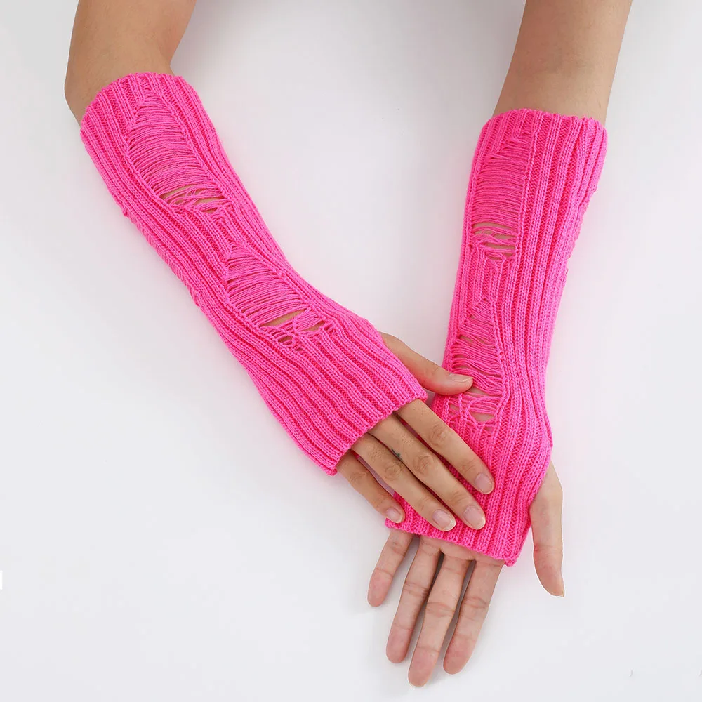 Knitting Arm Sleeves Hollow Mitten Long Gloves Arm Warmer Fashion Fingerless Gloves Arm Cover Clothing Accessories Women
Knitting Arm Sleeves Hollow Mitten Long Gloves Arm Warmer Fashion Fingerless Gloves Arm Cover Clothing Accessories Women