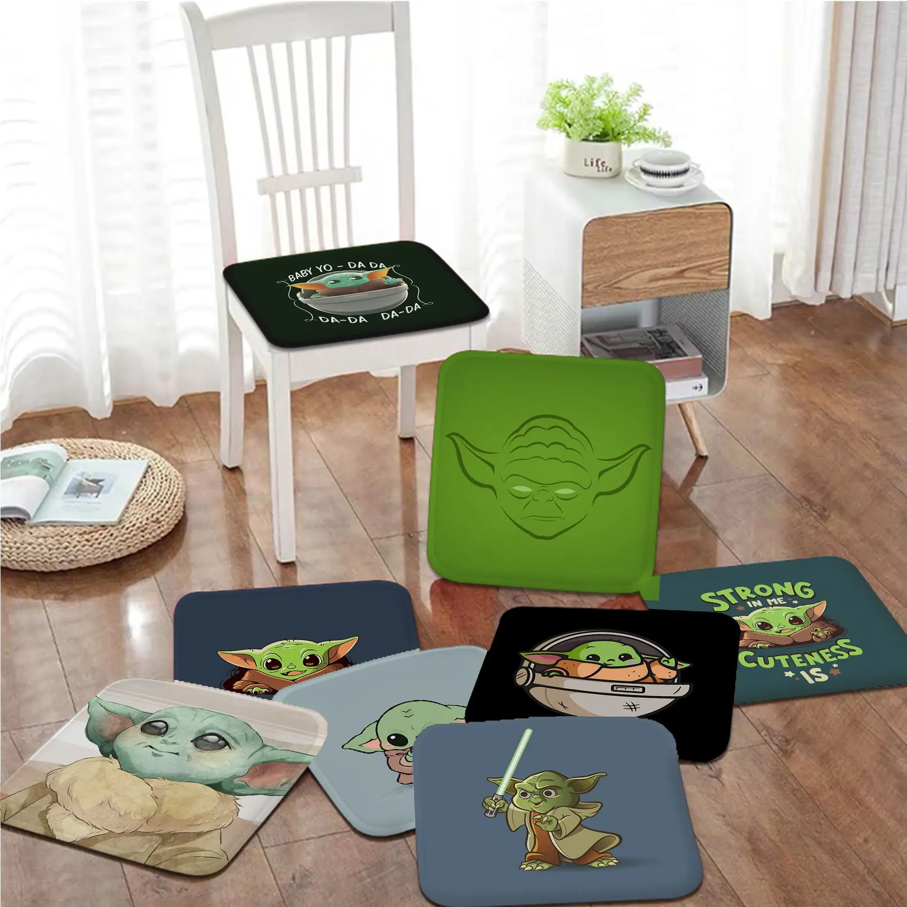Disney Baby Yoda The Mandalorian Creative Chair Cushion Soft Office Car Seat Comfort Breathable 45x45cm Chair Cushions
Disney Baby Yoda The Mandalorian Creative Chair Cushion Soft Office Car Seat Comfort Breathable 45x45cm Chair Cushions