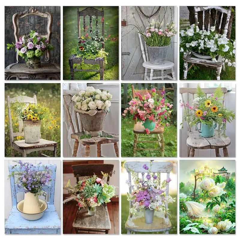 GATYZTORY 60x75cm Frame Painting By Number For Adults Flowers On Chair Picture By Numbers Acrylic Paint For Handcraft Home Decor
GATYZTORY 60x75cm Frame Painting By Number For Adults Flowers On Chair Picture By Numbers Acrylic Paint For Handcraft Home Decor