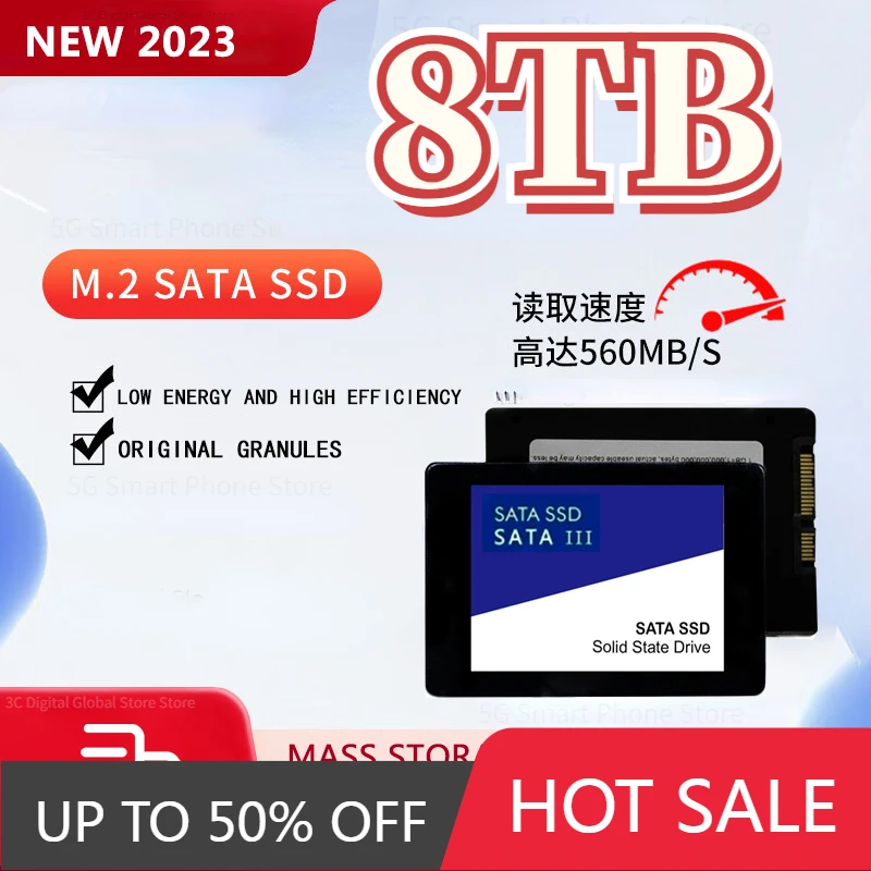 Christmas 2023 New SSD Hard Drive Disk 1TB 512gb Sata3 2.5 Inch TLC 500MB/s Internal Solid State Drives for Laptop and Desktop
Christmas 2023 New SSD Hard Drive Disk 1TB 512gb Sata3 2.5 Inch TLC 500MB/s Internal Solid State Drives for Laptop and Desktop