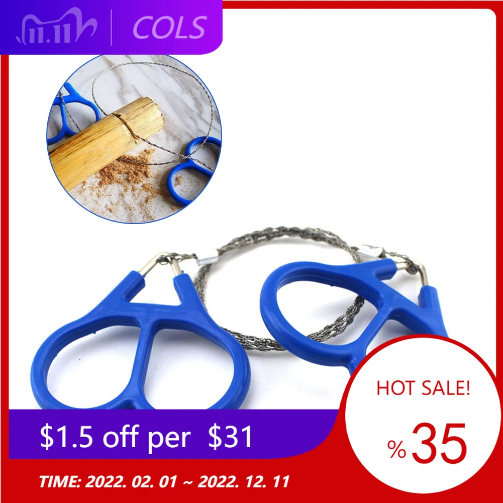 Wire Saw Universal Emergency Tool Hand Chain Saw Cutter Pocket Compact Wiresaw For Hunter Fisher Camper Explorer Emergency
Wire Saw Universal Emergency Tool Hand Chain Saw Cutter Pocket Compact Wiresaw For Hunter Fisher Camper Explorer Emergency