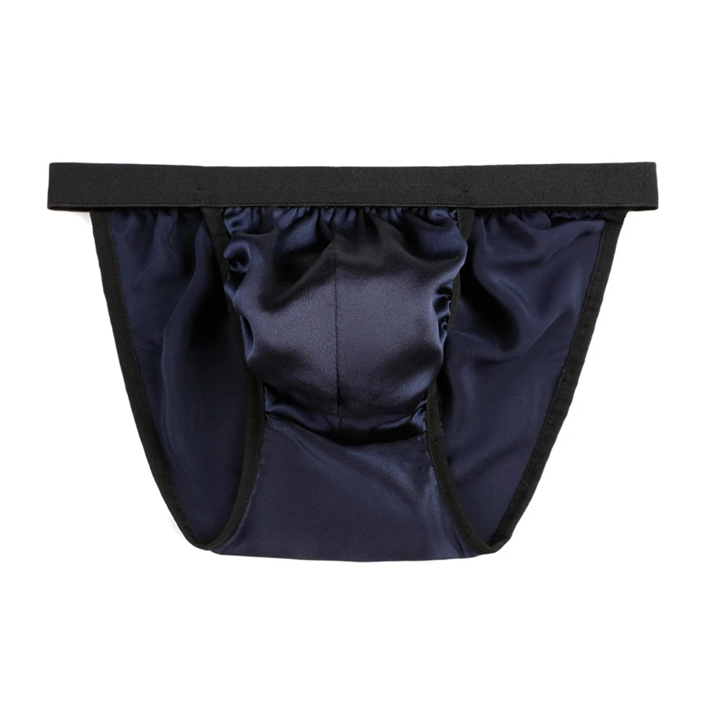 Men Pure Silk Bikini Comfort Briefs Thongs String Homme Smooth Bulge Pouch Underpants Underwear Panties Jock Strap Homme
Men Pure Silk Bikini Comfort Briefs Thongs String Homme Smooth Bulge Pouch Underpants Underwear Panties Jock Strap Homme