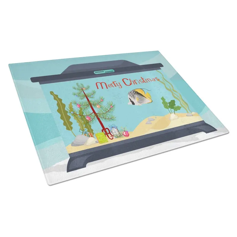 Treasures CK4505LCB Butterfly Fish Merry Christmas Glass Cutting Board Large, 12H x 16W, multicolor
Treasures CK4505LCB Butterfly Fish Merry Christmas Glass Cutting Board Large, 12H x 16W, multicolor
