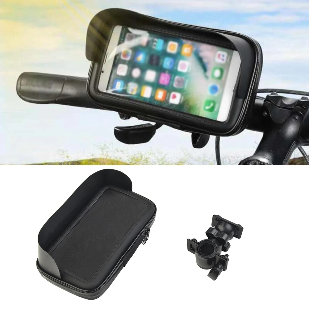 Motorcycle Bike ATV Handlebar Holder Mount Bag Black GPS Case Waterproof Within 6.5 Inches Mobile Phone Anti-Scratch
Motorcycle Bike ATV Handlebar Holder Mount Bag Black GPS Case Waterproof Within 6.5 Inches Mobile Phone Anti-Scratch