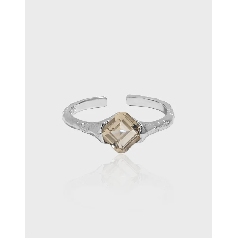 NBSAMENG 100% 925 Sterling Silver Zircon Square Open Ring for Women Girl Birthday Gift Texture Charm Ins Jewelry Dropshipping
NBSAMENG 100% 925 Sterling Silver Zircon Square Open Ring for Women Girl Birthday Gift Texture Charm Ins Jewelry Dropshipping