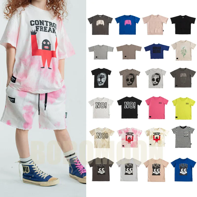 PER-SALE (Ship In March) 2023 NU Summer Boys Printed Casual T-shirts Baby Girls Clothes Cotton Top Cartoon T-shirt Kids Clothes
PER-SALE (Ship In March) 2023 NU Summer Boys Printed Casual T-shirts Baby Girls Clothes Cotton Top Cartoon T-shirt Kids Clothes