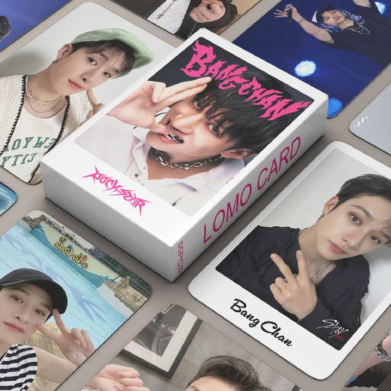 55pcs KPOP Stray Kids Lomo Card Hd High Quality Photocard Printed Photo Card Bangchan Fan Collection Gift
55pcs KPOP Stray Kids Lomo Card Hd High Quality Photocard Printed Photo Card Bangchan Fan Collection Gift
