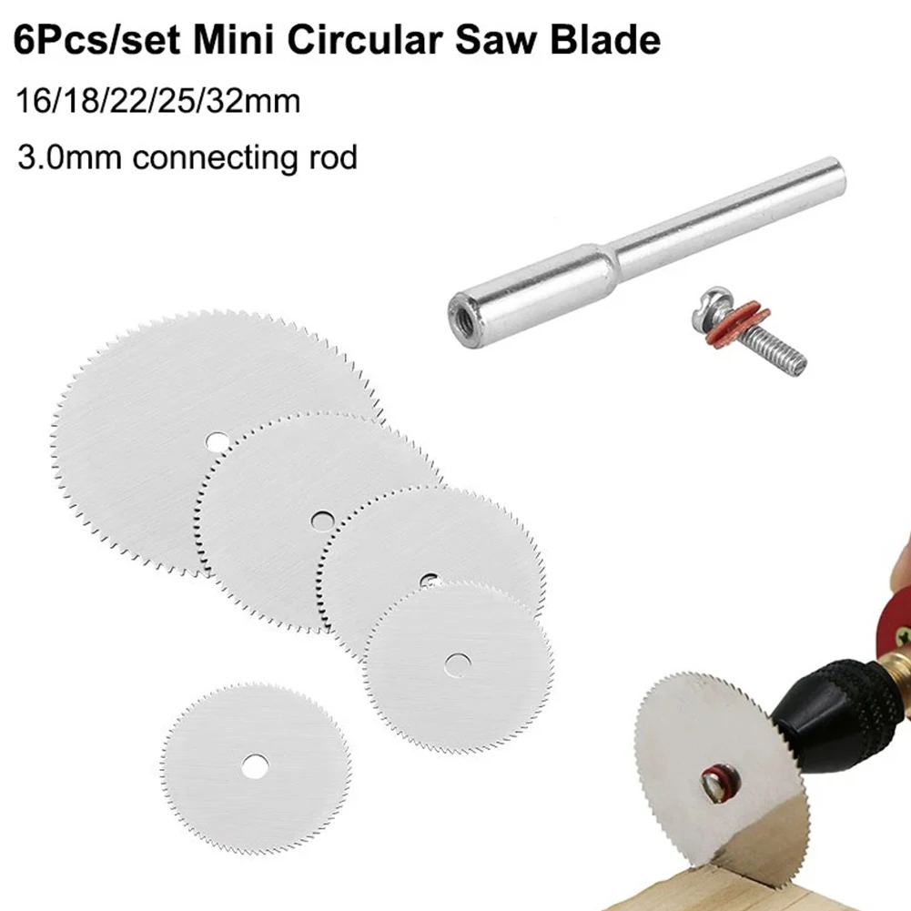 6pcs Circular Saw Blade 16/18/22/25/32mm Electric Grinding Cutting Disc For Rotary Cutter Tool 3.0mm Diameter Cutting Dics
6pcs Circular Saw Blade 16/18/22/25/32mm Electric Grinding Cutting Disc For Rotary Cutter Tool 3.0mm Diameter Cutting Dics