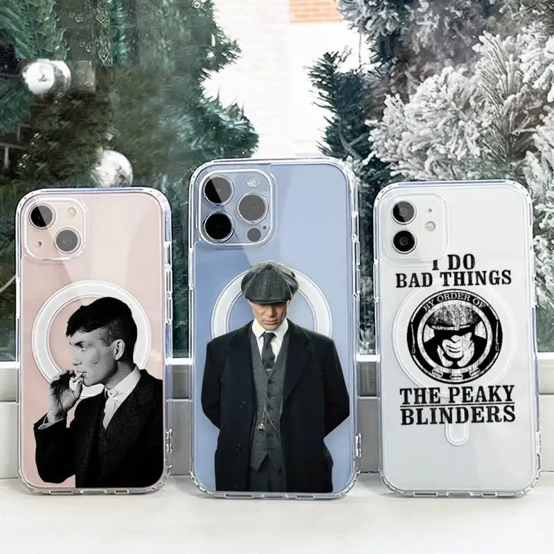 Peaky Blinders tv show Phone Case Transparent Magsafe Magnetic Magnet For iPhone 13 12 11 Pro Max Mini Wireless Charging Cover
Peaky Blinders tv show Phone Case Transparent Magsafe Magnetic Magnet For iPhone 13 12 11 Pro Max Mini Wireless Charging Cover