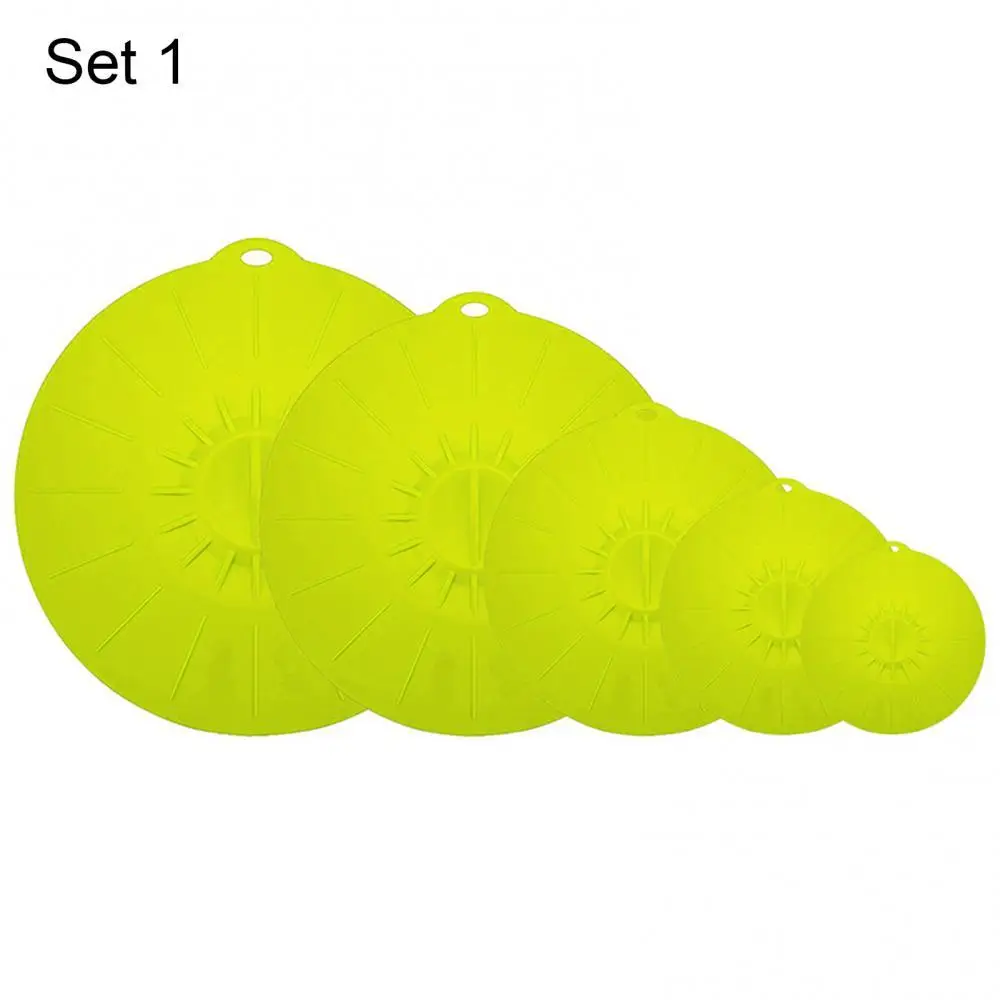 5Pcs/Set Reusable Refrigerator Universal Food Storage Cover Sealed Bowl Pot Lid
5Pcs/Set Reusable Refrigerator Universal Food Storage Cover Sealed Bowl Pot Lid