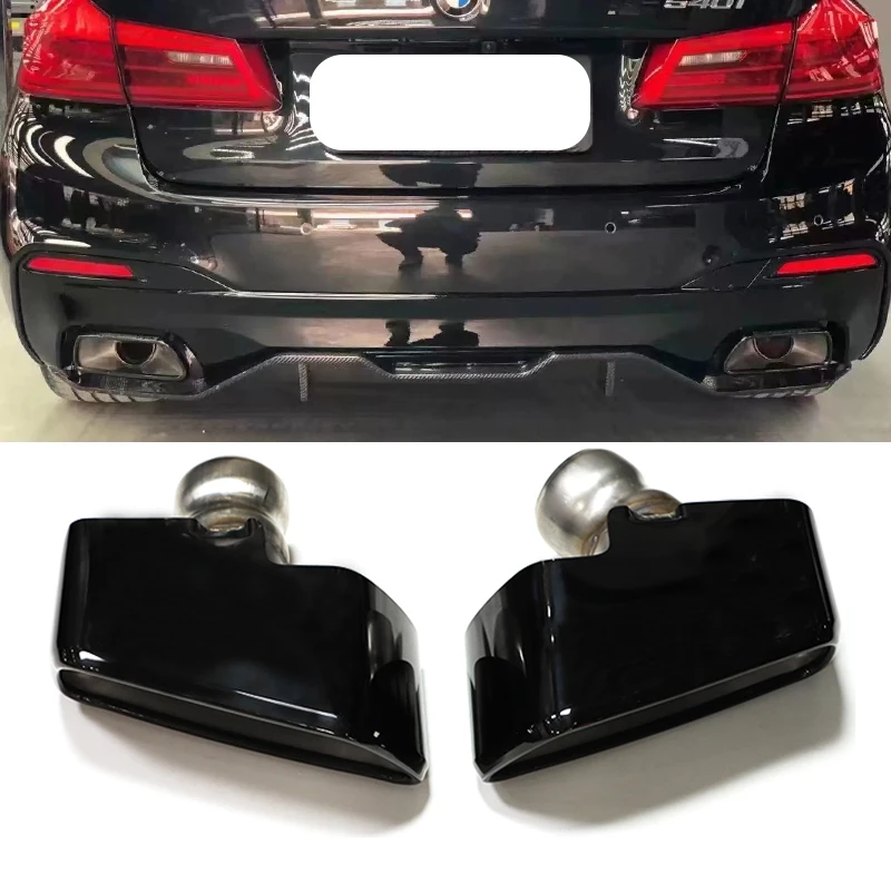 Exhaust Tip For 2018-2020 BMW G30 G31 525i 530i 540i M Performance Exhaust System Stainless Steel Car Muffler Tip Tailpipe
Exhaust Tip For 2018-2020 BMW G30 G31 525i 530i 540i M Performance Exhaust System Stainless Steel Car Muffler Tip Tailpipe