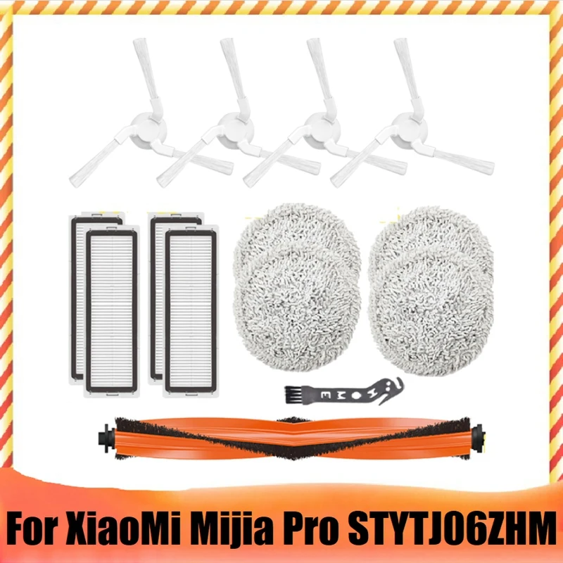 Accessories Kit For Xiaomi Mijia Pro STYTJ06ZHM Robot Vacuum Cleaner Parts HEPA Filter Main Side Brush Mop Cloth
Accessories Kit For Xiaomi Mijia Pro STYTJ06ZHM Robot Vacuum Cleaner Parts HEPA Filter Main Side Brush Mop Cloth