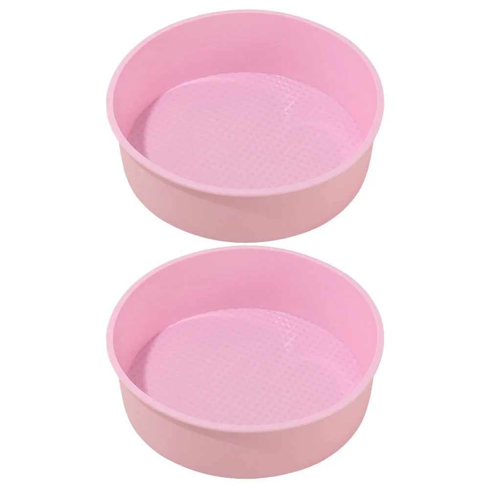 2pcs Silicone Round Baking Pans Non-Stick Silicone Cake Mold for Baking Silicone Cake Baking Pan
2pcs Silicone Round Baking Pans Non-Stick Silicone Cake Mold for Baking Silicone Cake Baking Pan