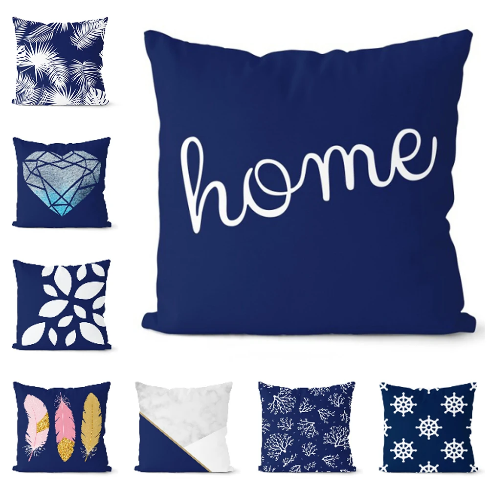 Navy Blue Geometric Cushion Cover Sofa Pillowcase Geometric Pillowcase Decor Home Decor Moda
Navy Blue Geometric Cushion Cover Sofa Pillowcase Geometric Pillowcase Decor Home Decor Moda