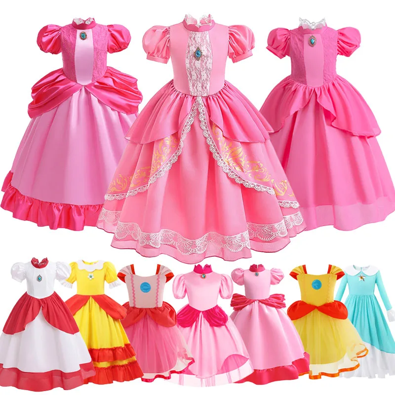 Children's Princess Dress Halloween Girls Princess Dresses Revelry Festival Cosplay Pink Princess Dress Set Halloween Costume
Children's Princess Dress Halloween Girls Princess Dresses Revelry Festival Cosplay Pink Princess Dress Set Halloween Costume