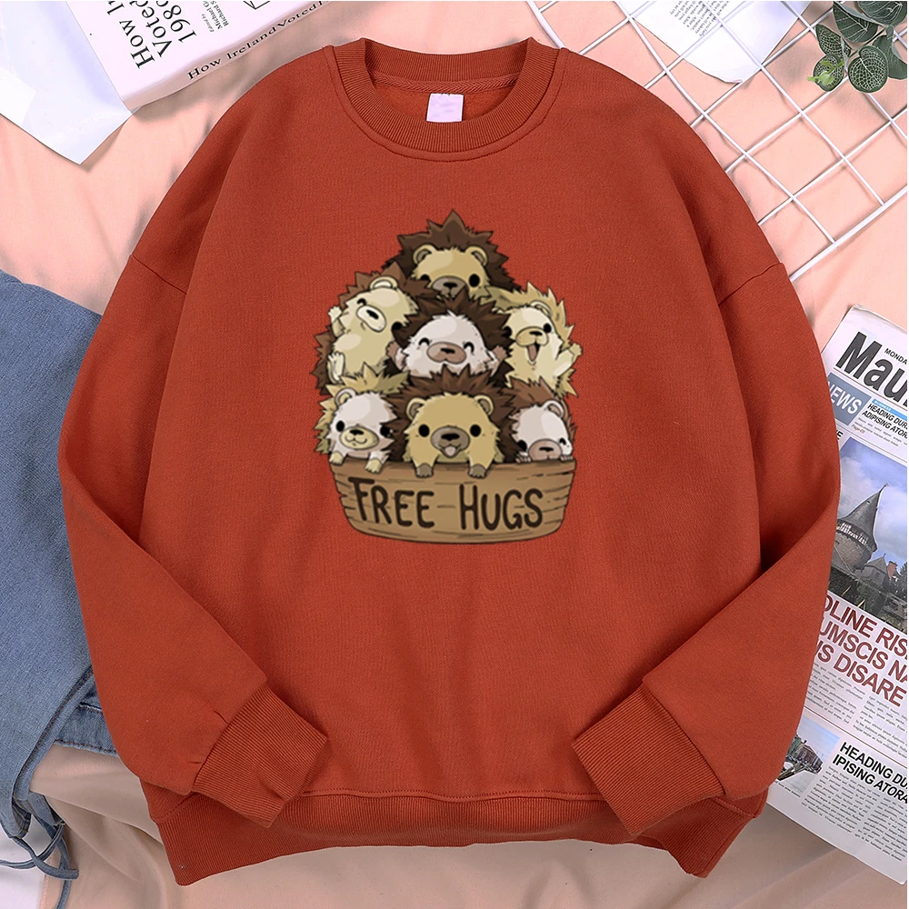 Свитшот мужской с милыми рисунками ежиков, тренировочный костюм в стиле хип-хоп, уличная одежда для комбинирования, с рисунком свободных об... 
Свитшот мужской с милыми рисунками ежиков, тренировочный костюм в стиле хип-хоп, уличная одежда для комбинирования, с рисунком свободных об...