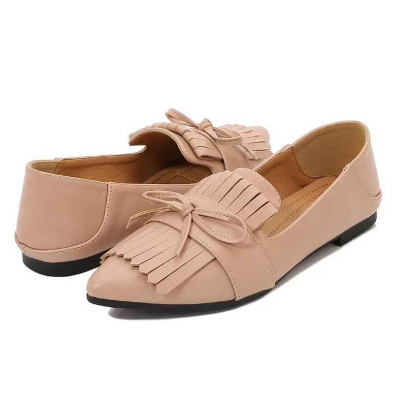 Lady Flat Heel Shoes Big Size Metal Decoration Pointed Toe Women Working Shoes Soft Sole Anti-slip Basic Elegant Style 46
Lady Flat Heel Shoes Big Size Metal Decoration Pointed Toe Women Working Shoes Soft Sole Anti-slip Basic Elegant Style 46