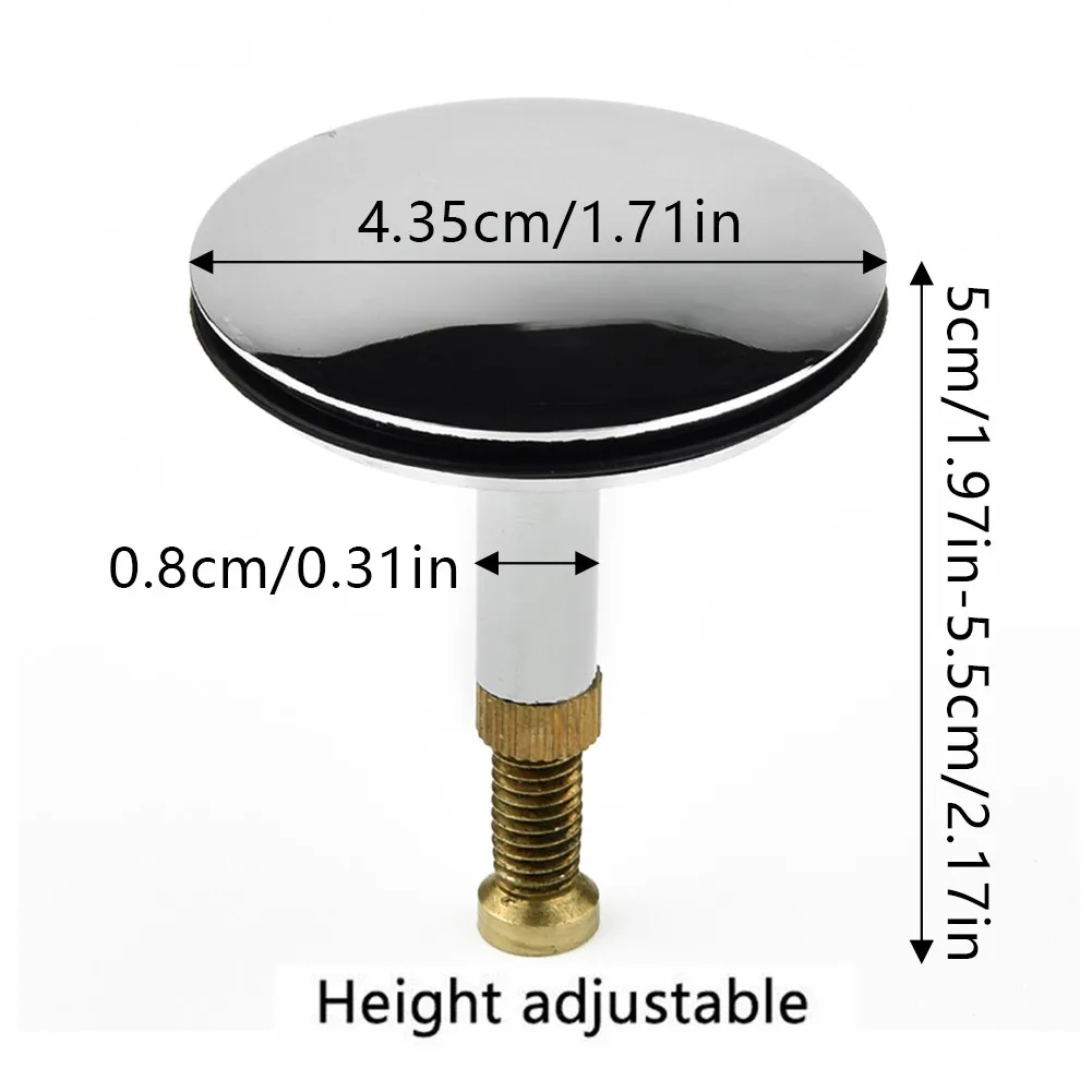 1pc Sink Waste Plug 43mm Bathtub Drain Stopper Bathroom Bath Tub Sink Waste Copper Pop-Up Plug Replacement
1pc Sink Waste Plug 43mm Bathtub Drain Stopper Bathroom Bath Tub Sink Waste Copper Pop-Up Plug Replacement