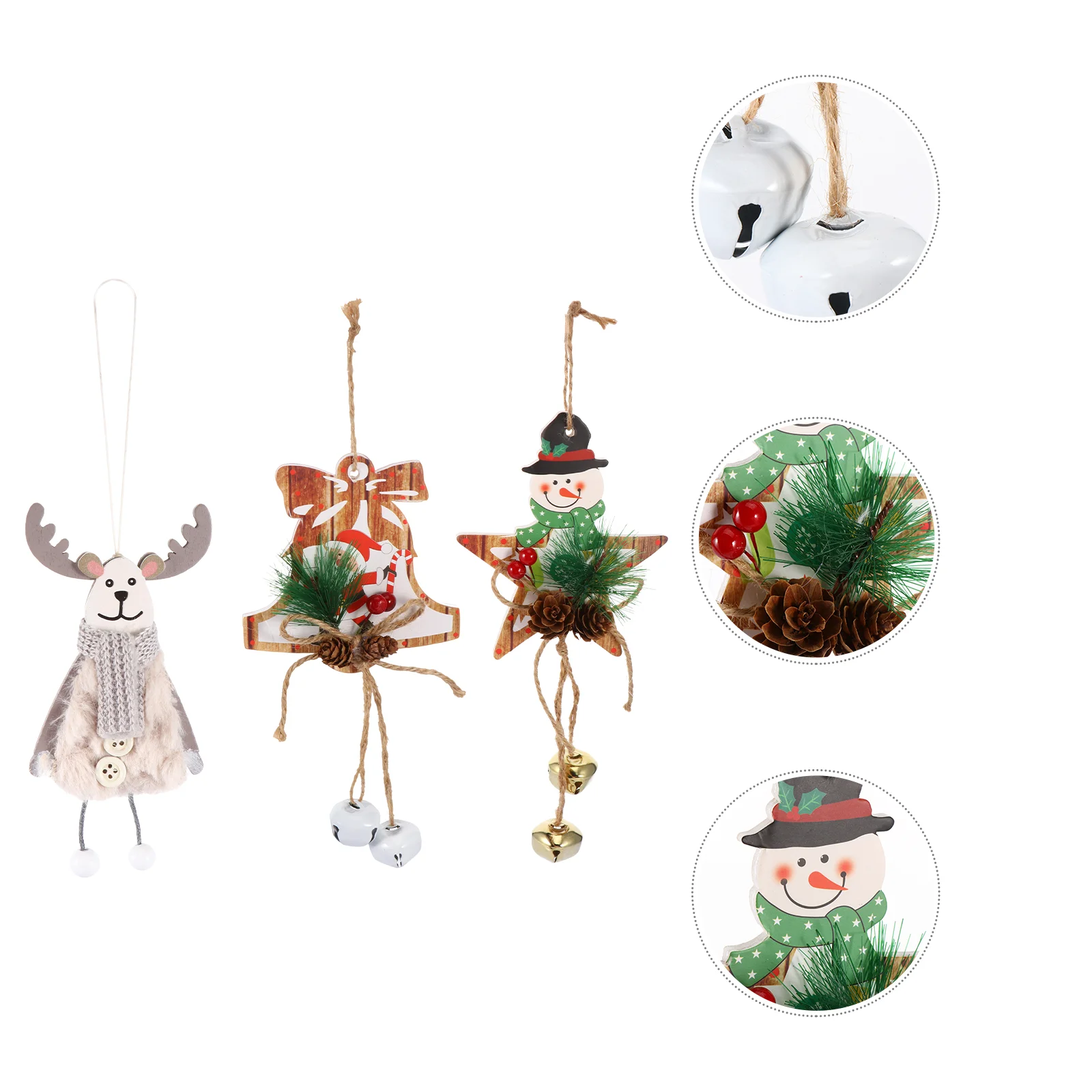 Christmas Tree Bellhanging Wood Garden Pendant Embellishment Jingle Ornament Decor Pendants Gifts Wooden Shape Hangers Decors
Christmas Tree Bellhanging Wood Garden Pendant Embellishment Jingle Ornament Decor Pendants Gifts Wooden Shape Hangers Decors